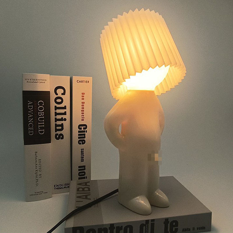 A generation of feelings desk lamp creative MR P a little shy desk lamp shy boy naughty nightlight
