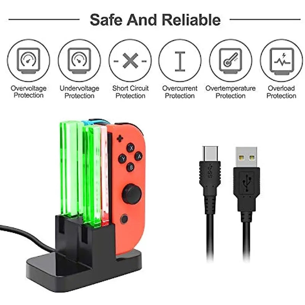 Switch Joy-Con 4-Port Charging Dock