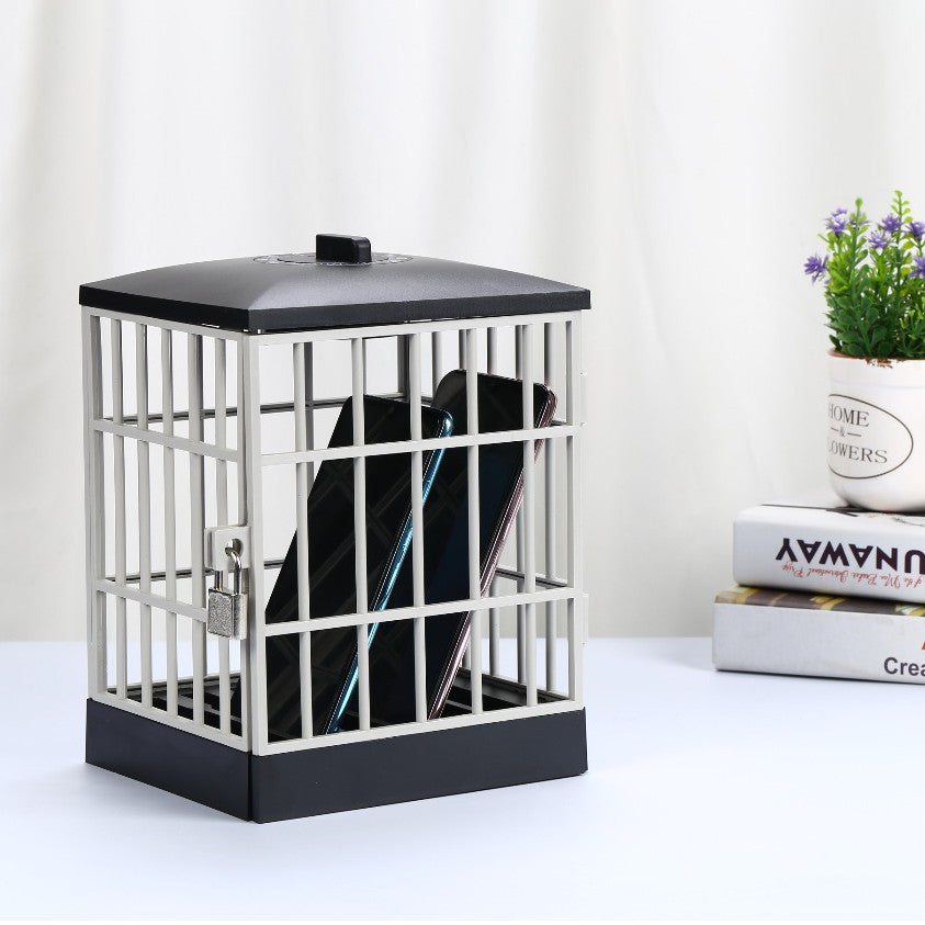 Mobile phone prison storage box holder