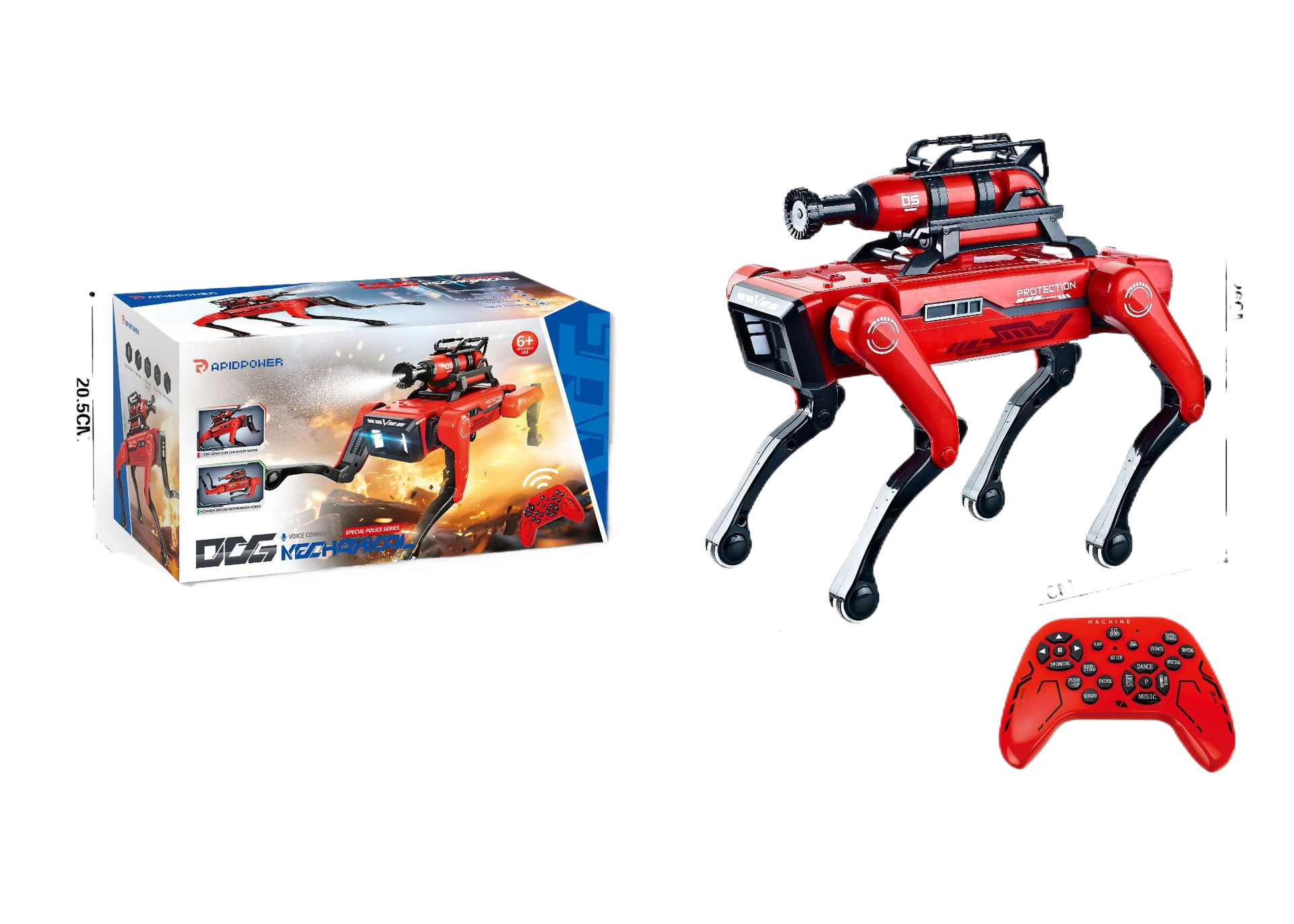 Electric children's intelligent mechanical dog toys