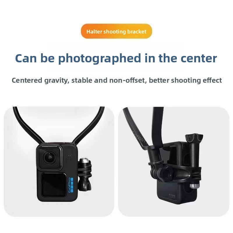 Mobile phone collar-style neck hanger