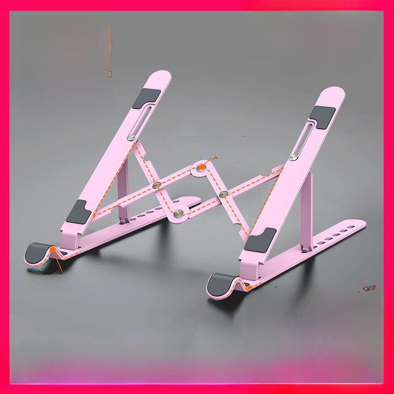 Adjustable Foldable Plastic Laptop Stand