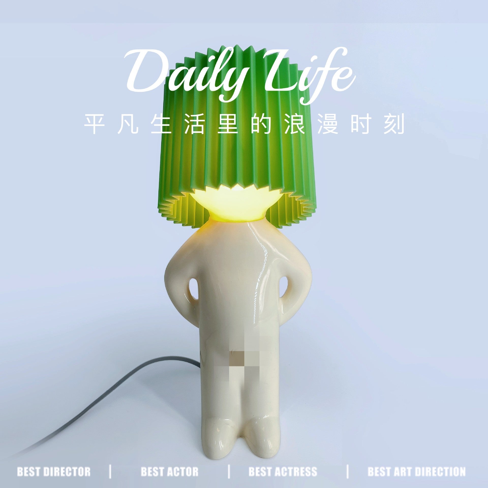 A generation of feelings desk lamp creative MR P a little shy desk lamp shy boy naughty nightlight