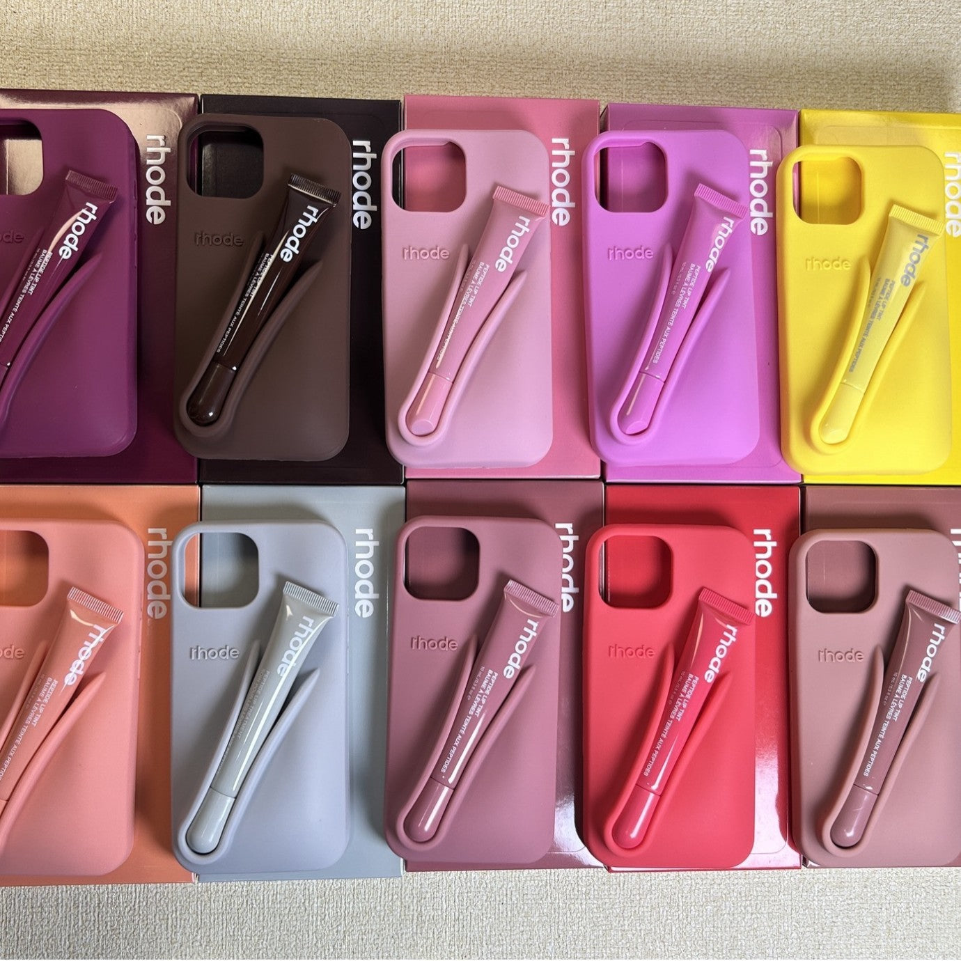 Lip Gloss Silicone Apple Phone Silicone Case