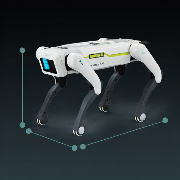 Electric children's intelligent mechanical dog toys