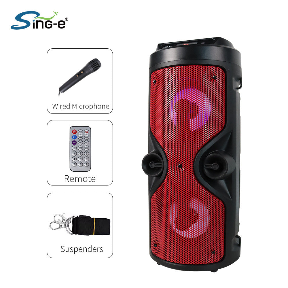 Outdoor Portable Strap Bluetooth Speaker