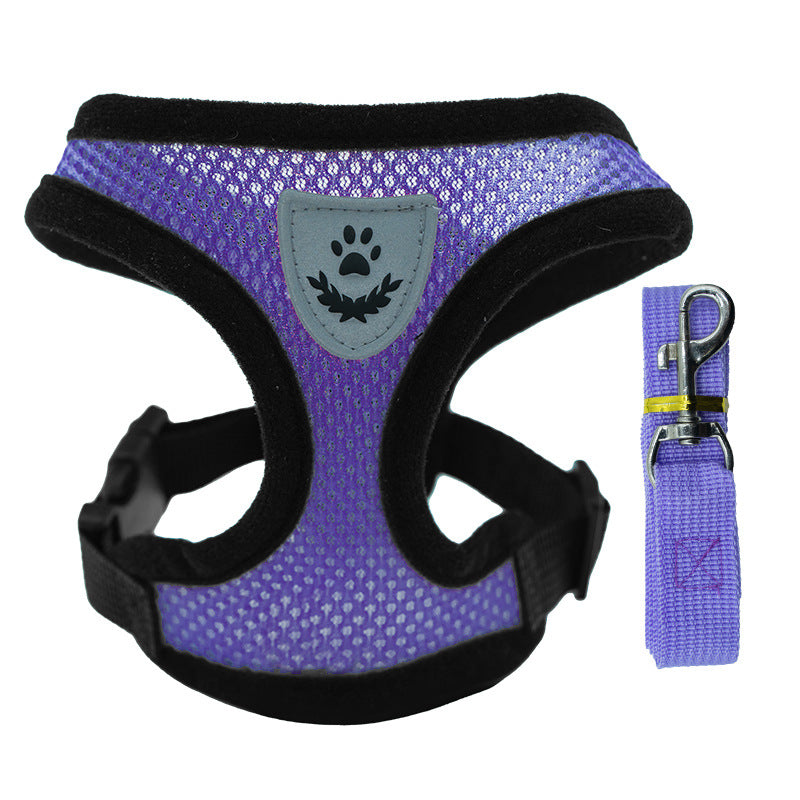 Dog leash collar clothing