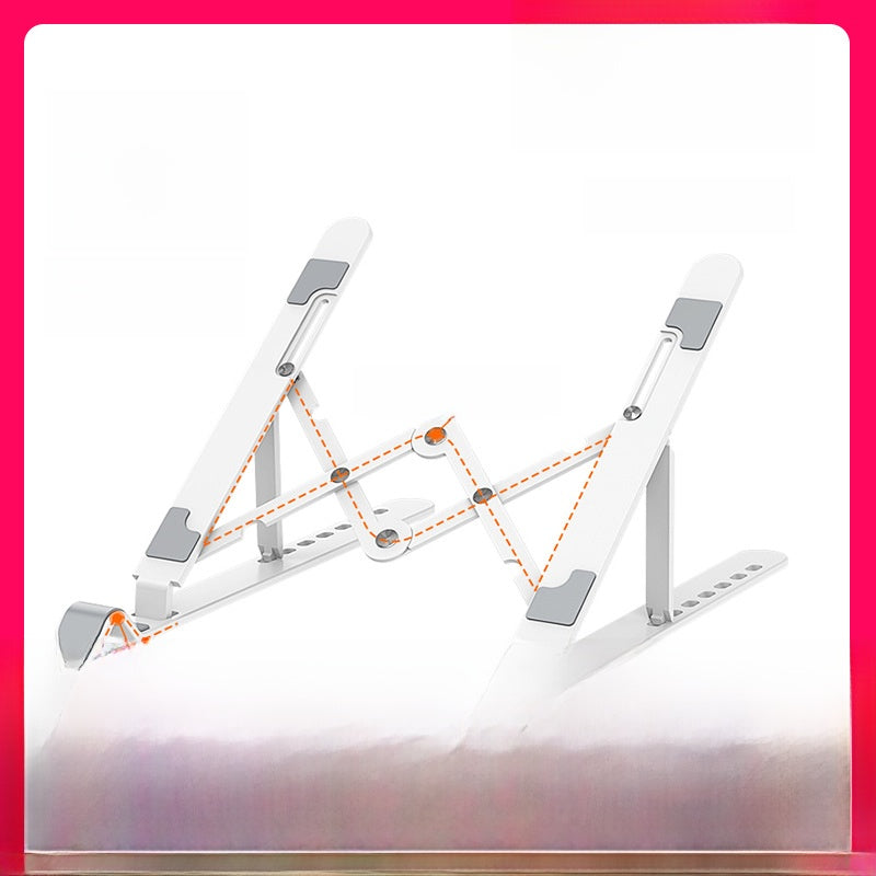Adjustable Foldable Plastic Laptop Stand