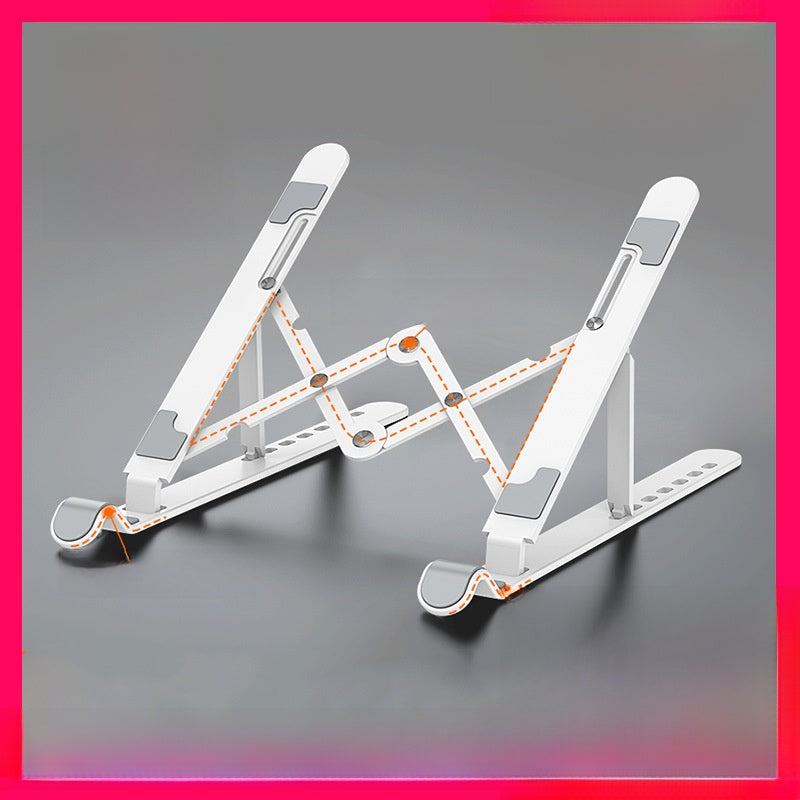 Adjustable Foldable Plastic Laptop Stand
