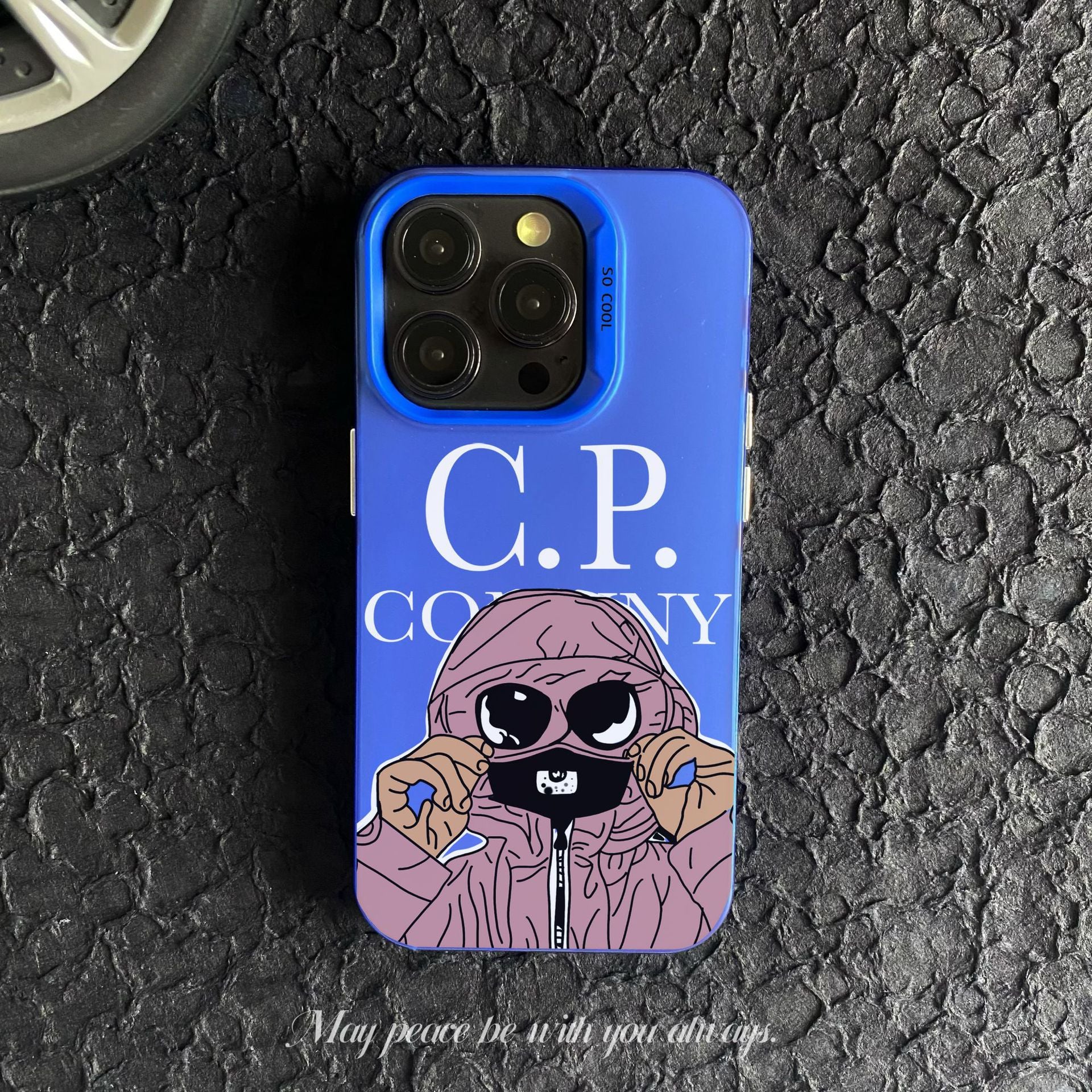 Laser phone case