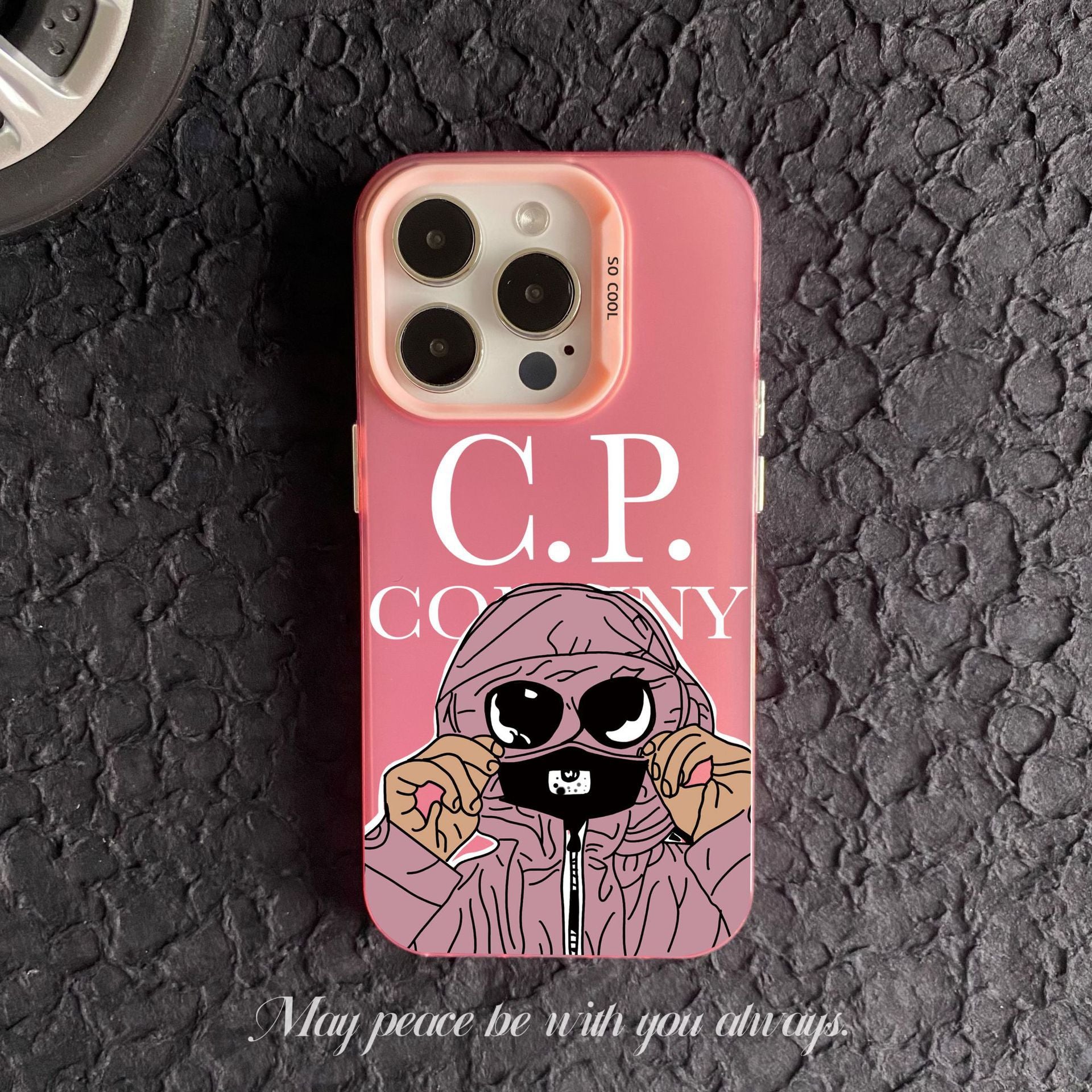 Laser phone case