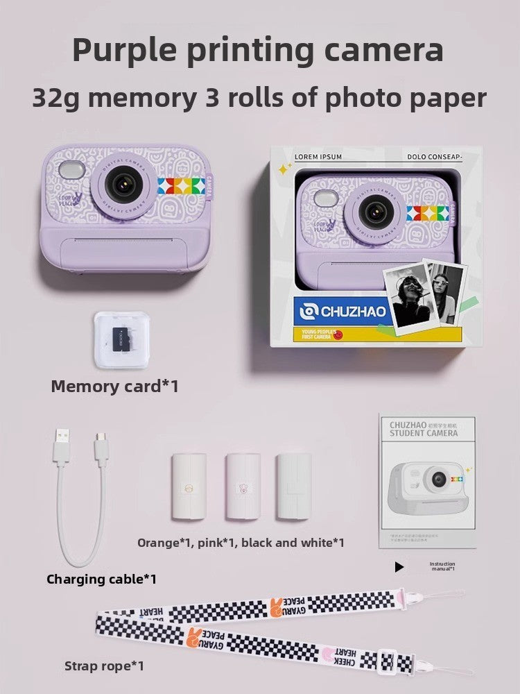 Instant Print Digital Camera