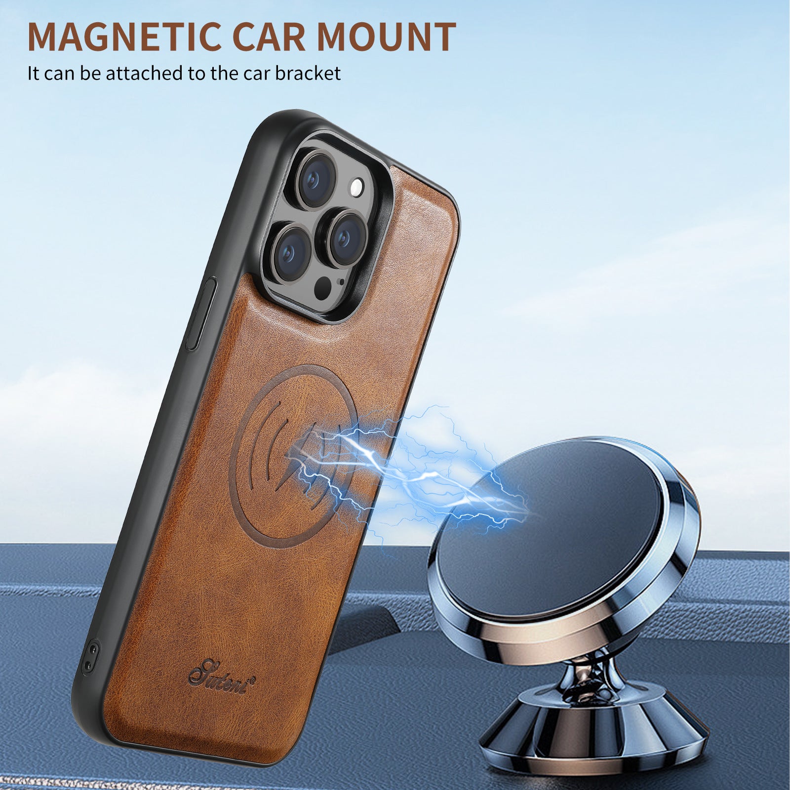 Mobile phone case with magnetic card slot and card holder in one unit