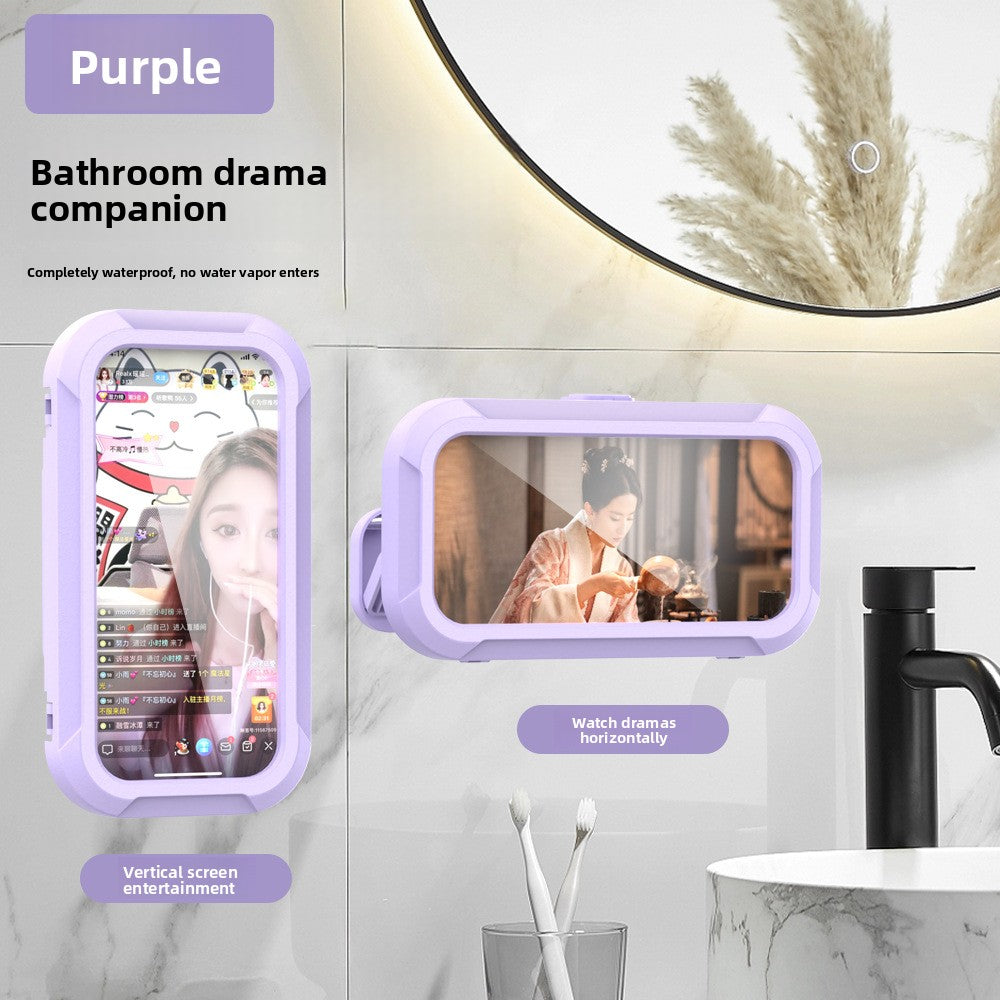 360-Degree Rotating Retractable Waterproof Phone Holder