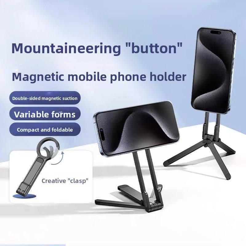 Live-streaming three-legged mobile phone stand