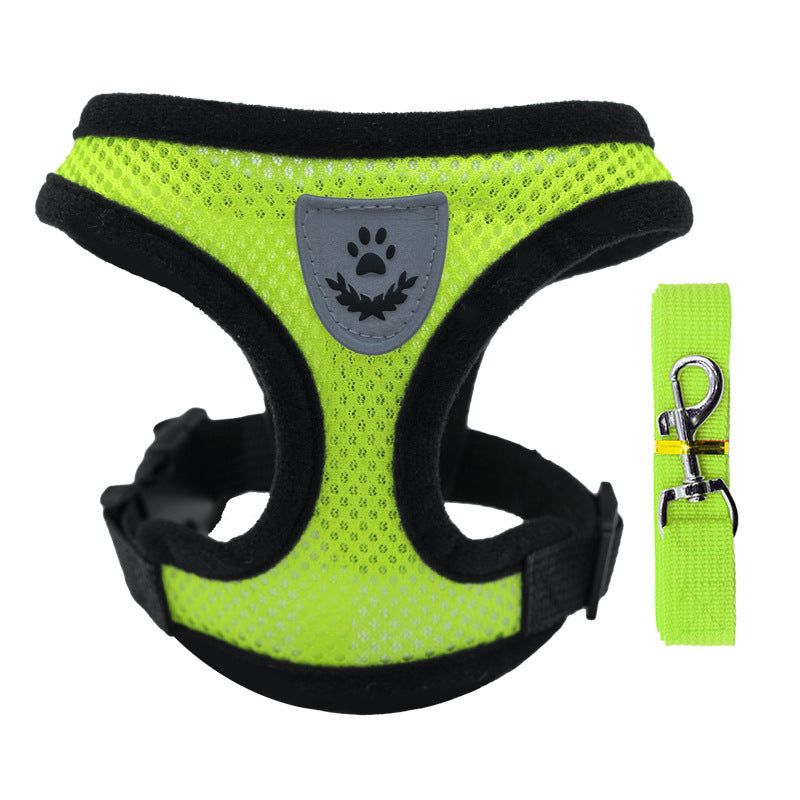 Dog leash collar clothing