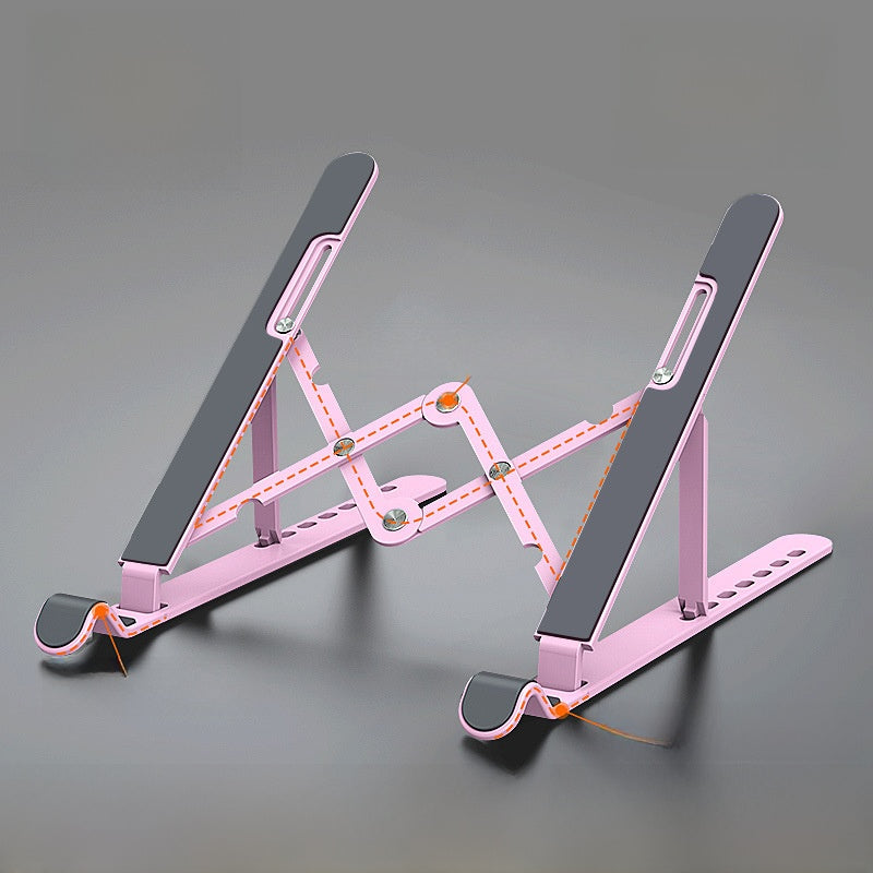 Adjustable Foldable Plastic Laptop Stand