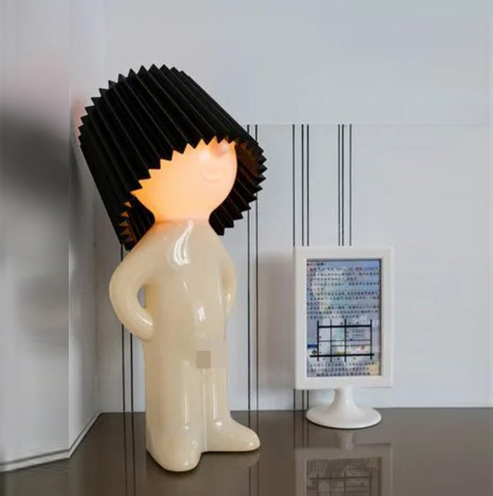 A generation of feelings desk lamp creative MR P a little shy desk lamp shy boy naughty nightlight
