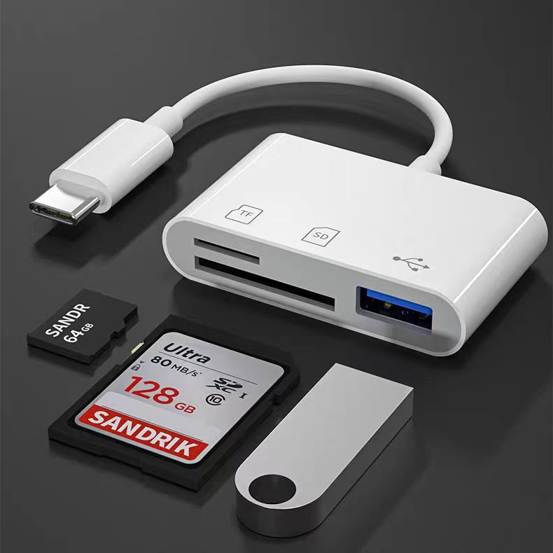 Mobile phone card reader