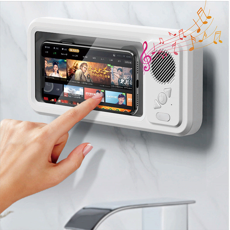 Waterproof Bluetooth Speaker with Phone Holder