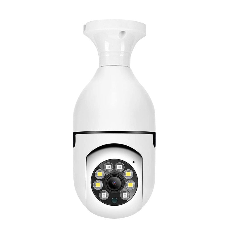 Wireless Bulb Security Camera 360� Panoramic