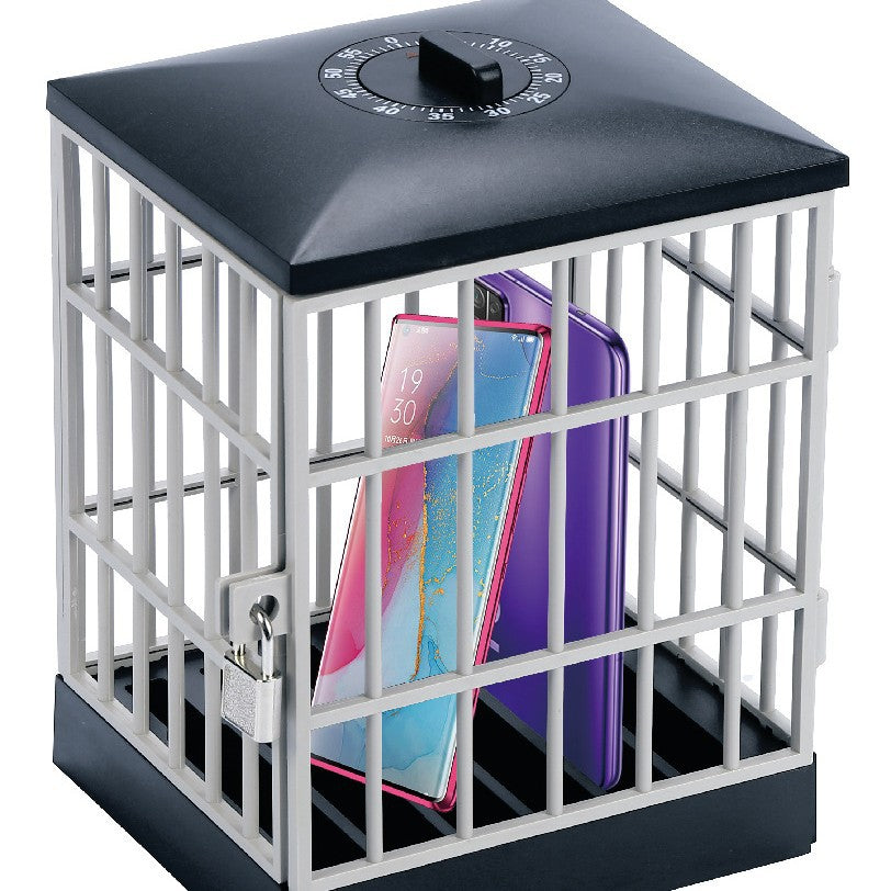 Mobile phone prison storage box holder