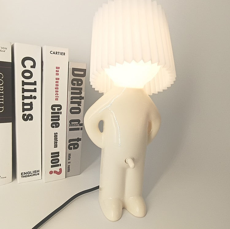 A generation of feelings desk lamp creative MR P a little shy desk lamp shy boy naughty nightlight
