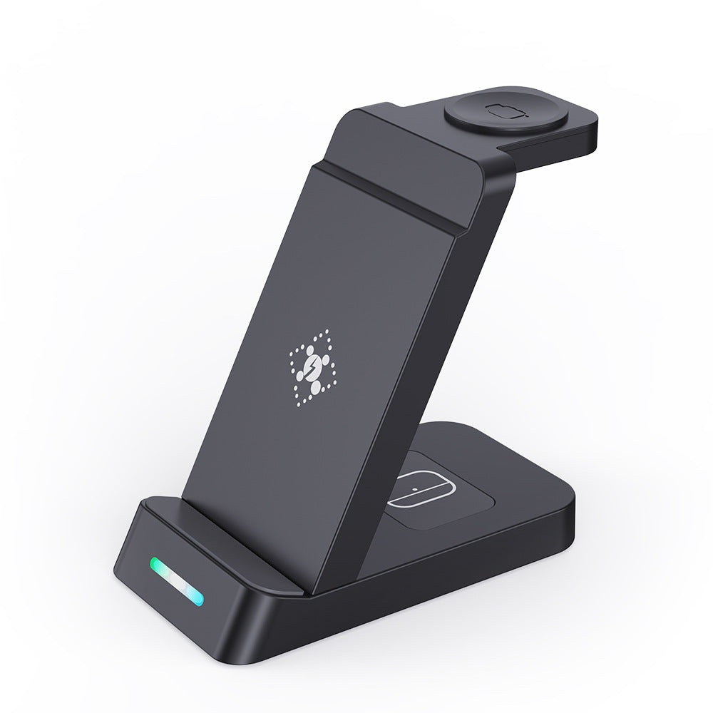 Three-in-One Fast Wireless Charger for iPhone and Samsung