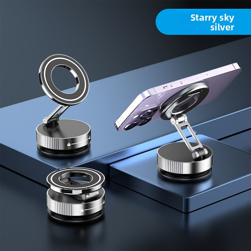 Vacuum suction mobile phone stand
