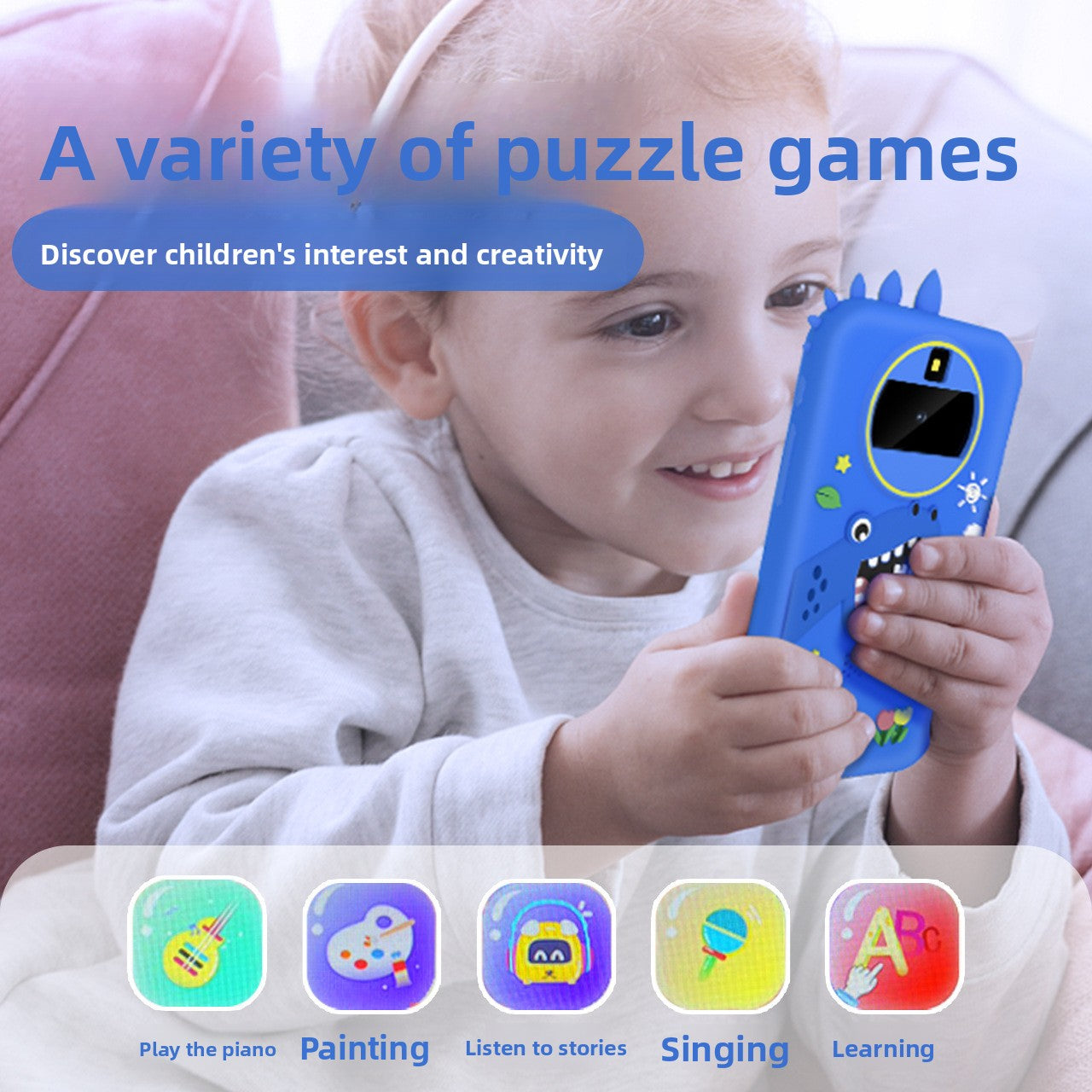 Mini children's camera for taking photos and videos, educational toys