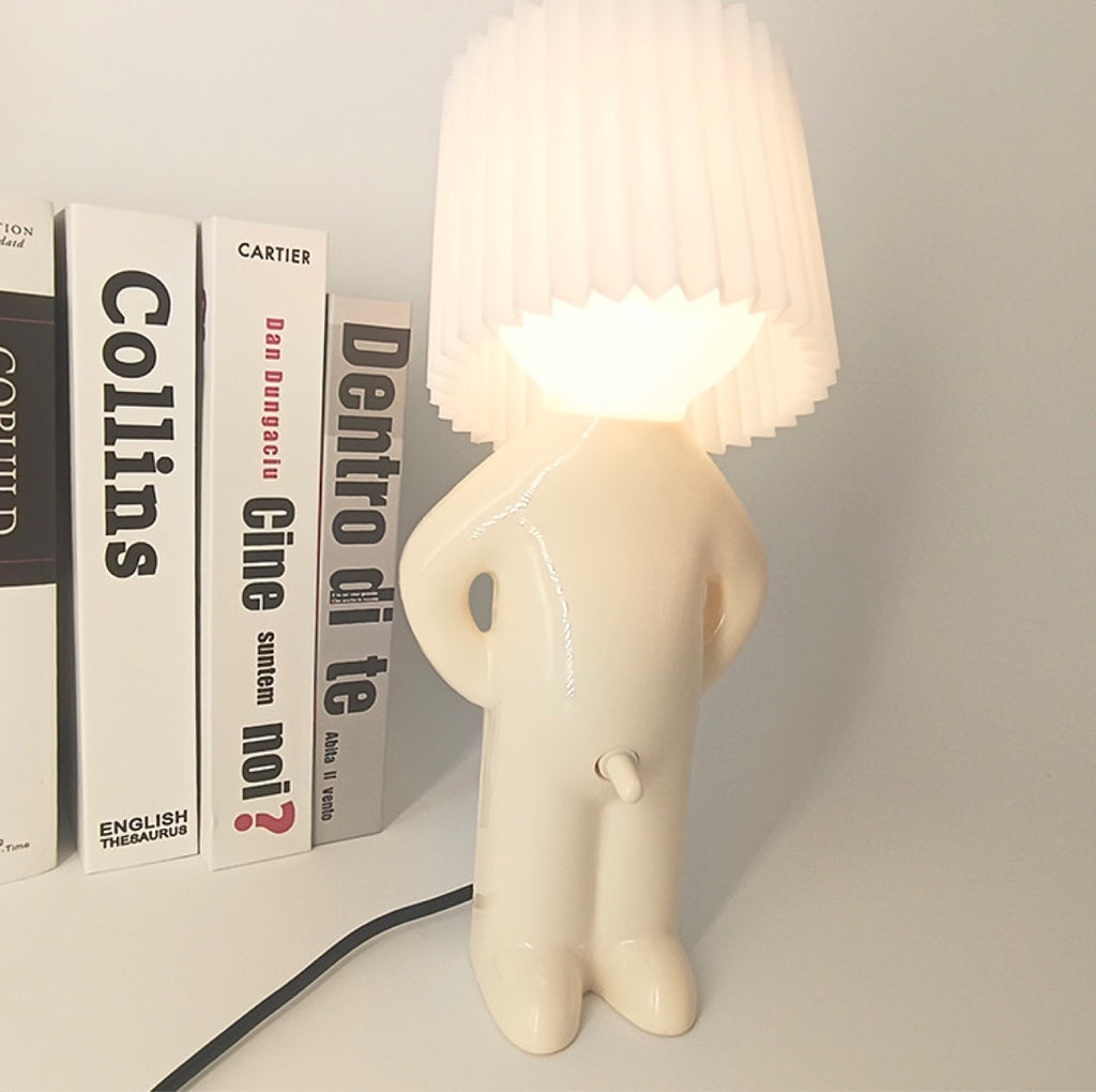 A generation of feelings desk lamp creative MR P a little shy desk lamp shy boy naughty nightlight