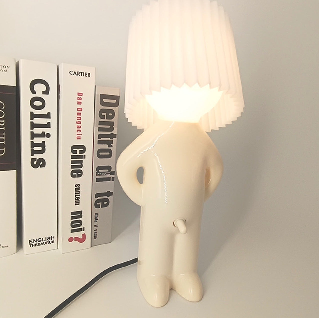 A generation of feelings desk lamp creative MR P a little shy desk lamp shy boy naughty nightlight
