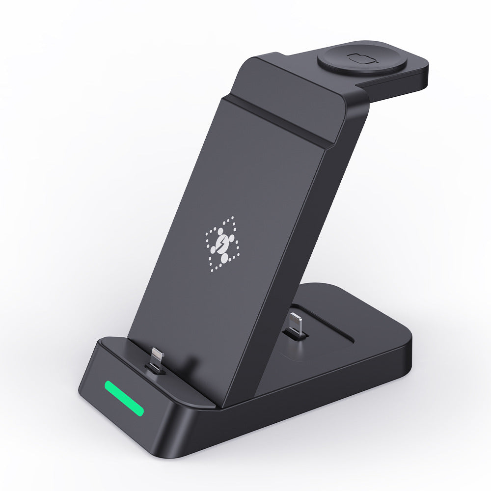 Three-in-One Fast Wireless Charger for iPhone and Samsung