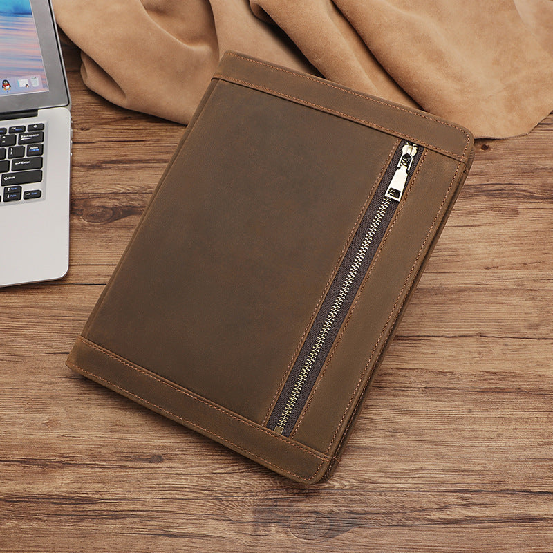 Leather iPad case